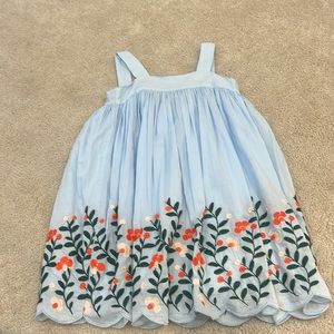 Jamie and Jack dress embroidered